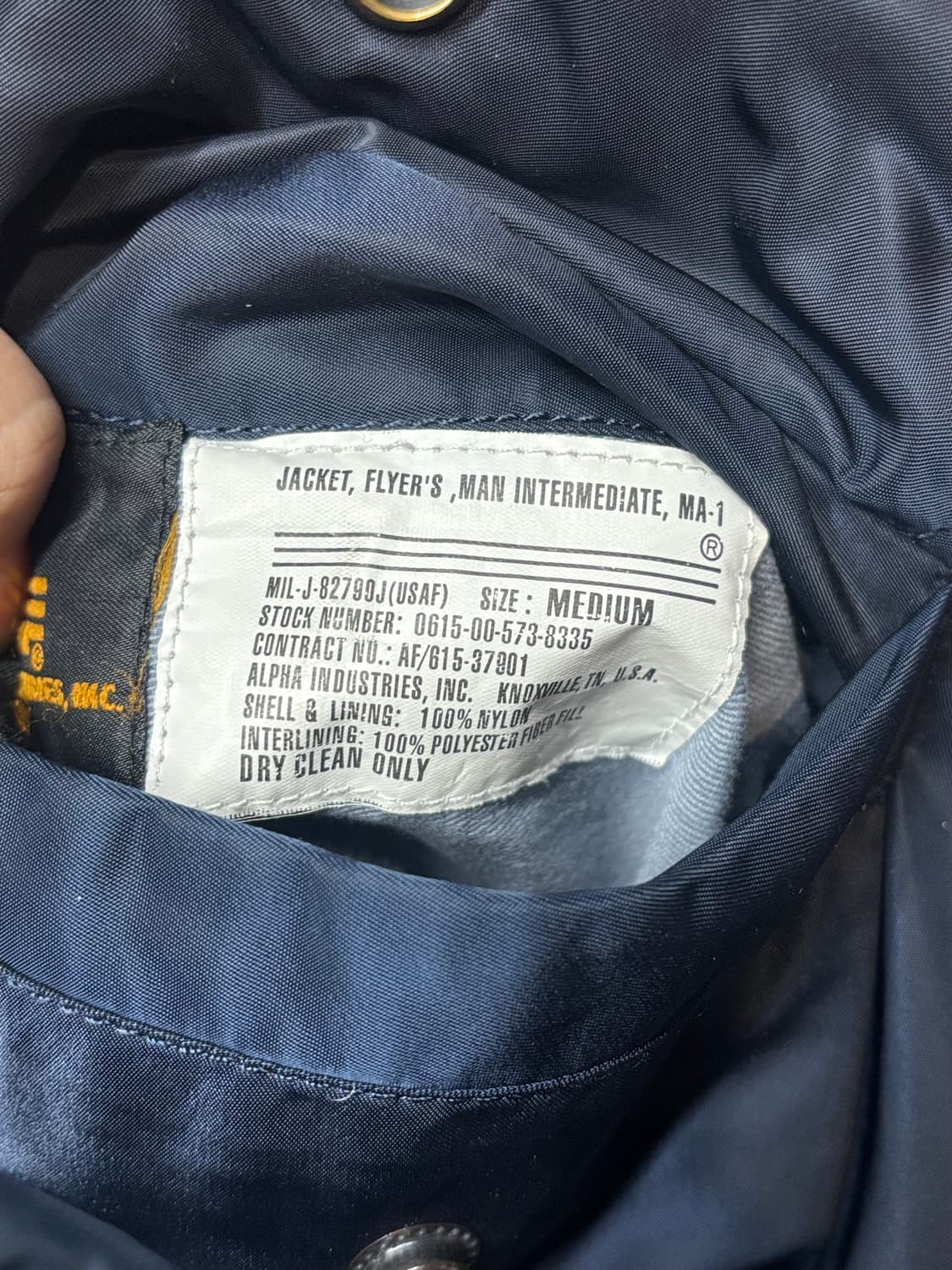 알파인더스트리 MA-1 리버시블 상품이미지8