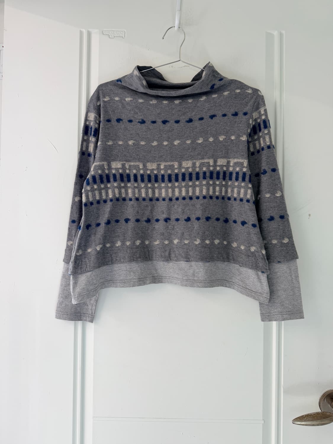 일본빈티지 모리 레이어드 롱슬리브 상품이미지5