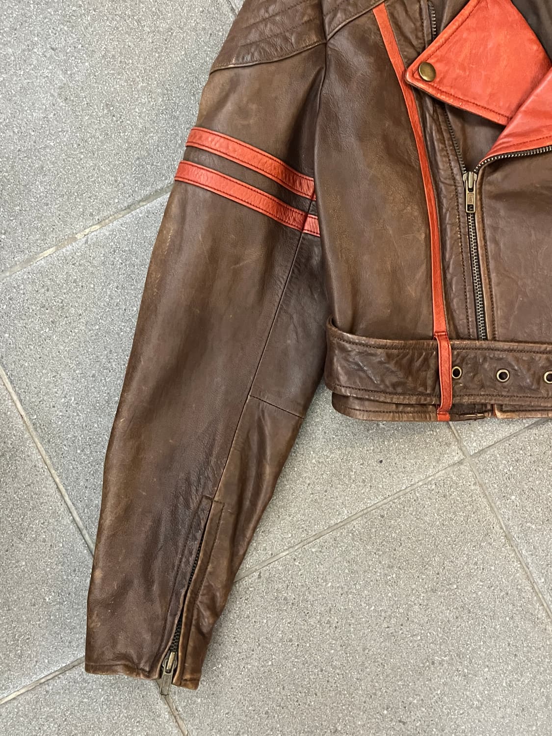 11s 장폴고티에 크롭 라이더 자켓 상품이미지6