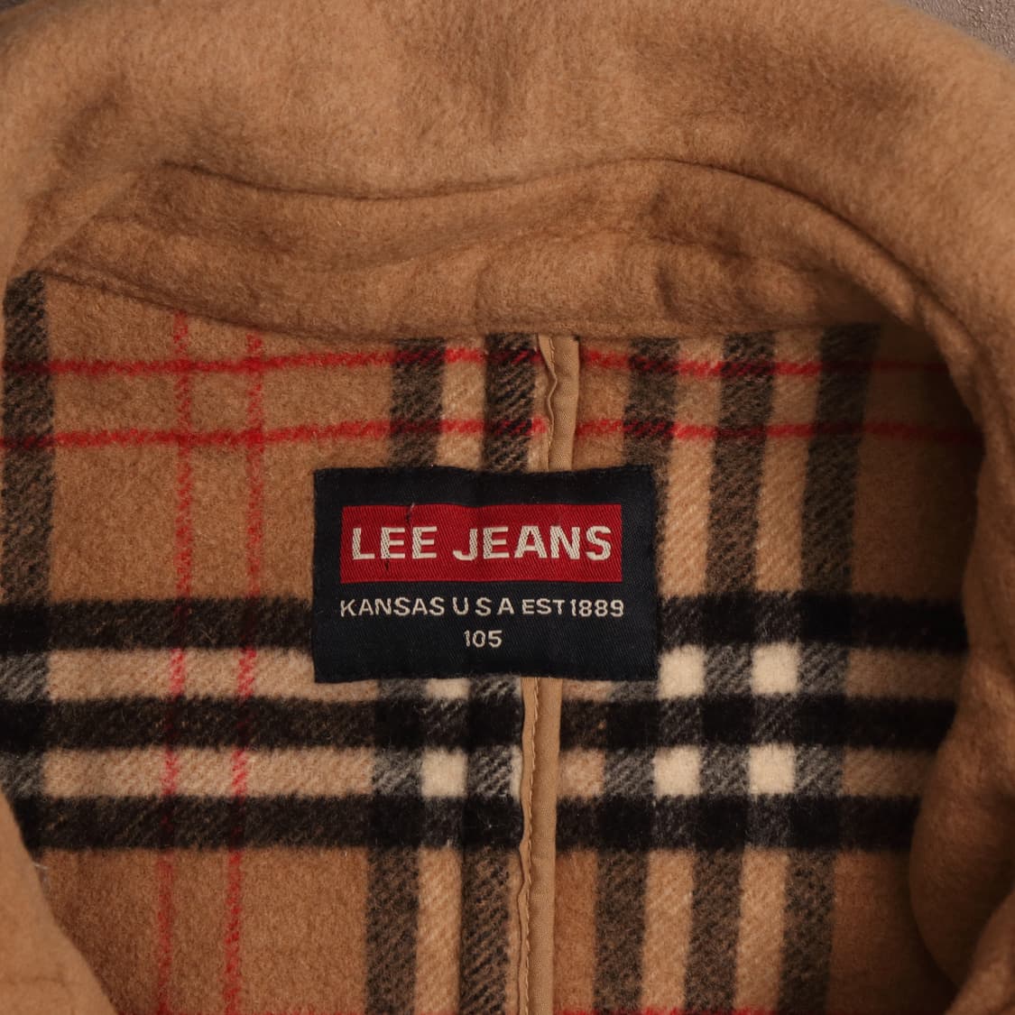 00's LEE 진스 울 더풀 코트 A1760 상품이미지3