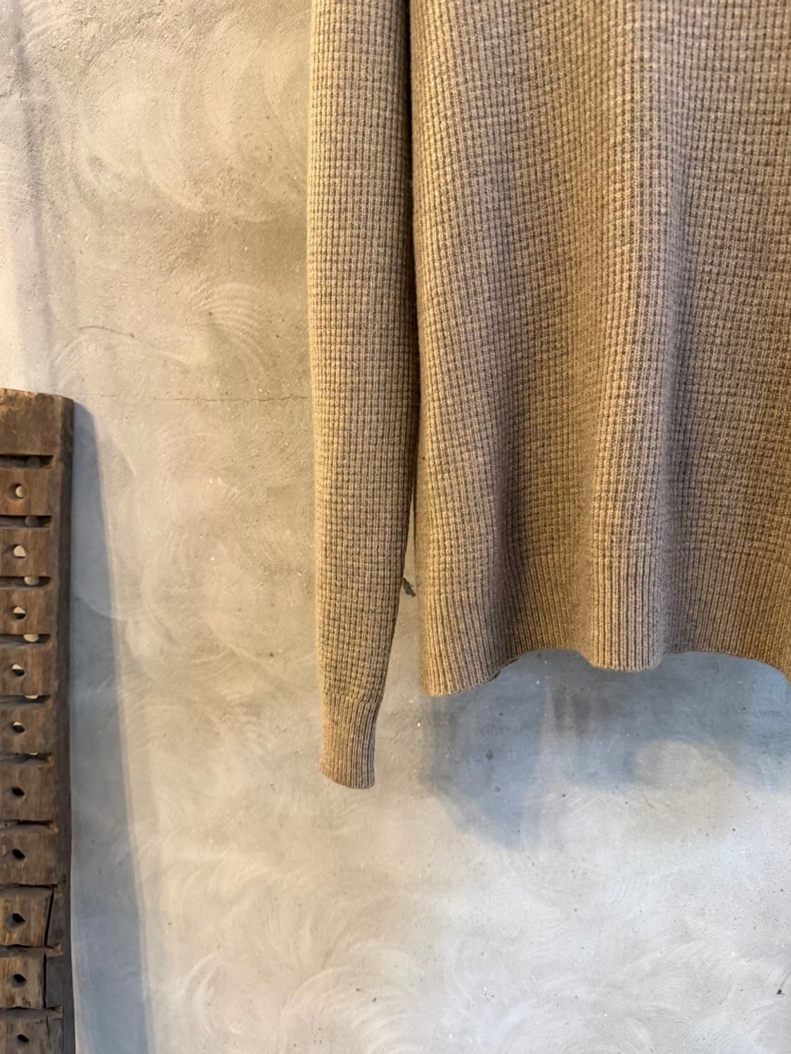 갤럭시 숄칼라 니트 남성100-105 상품이미지5