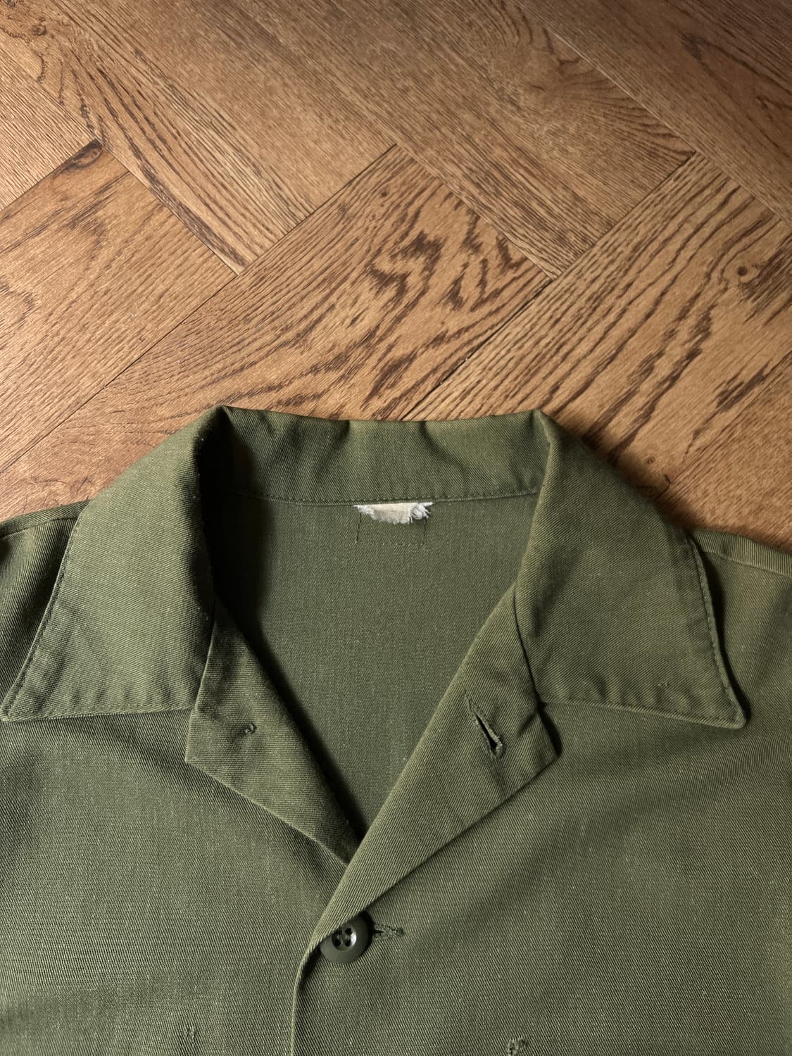 [M]80's 오리지널 U.S ARMY OG-507 셔츠 상품이미지2