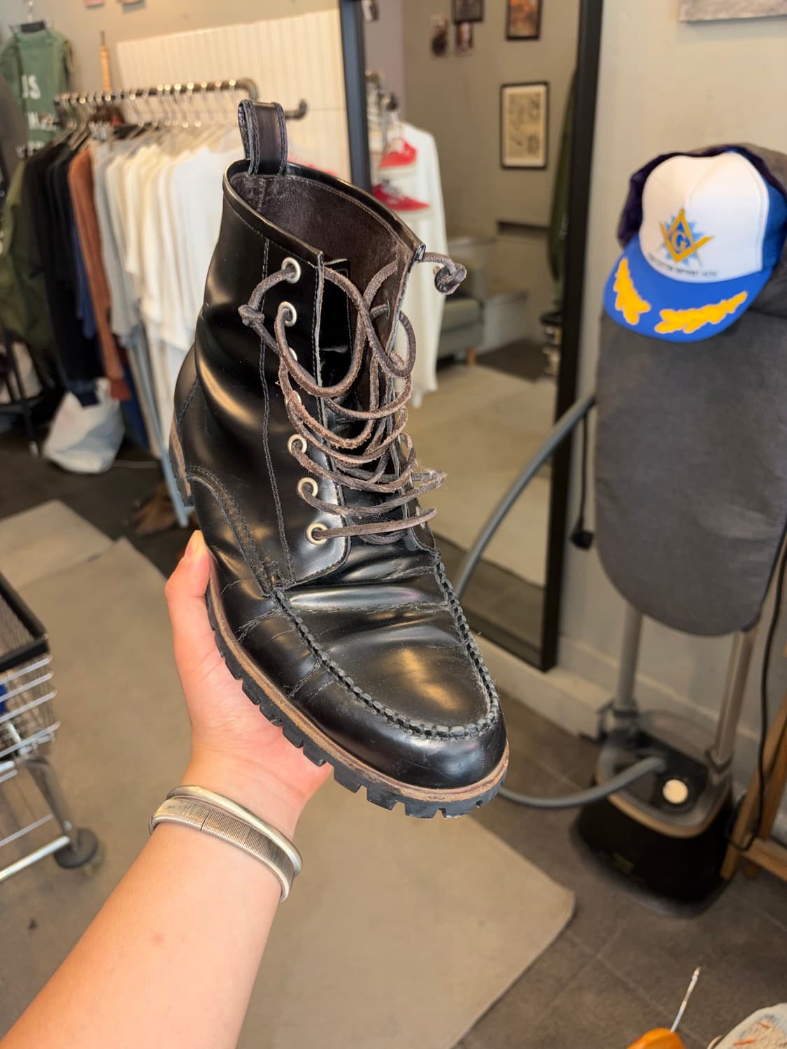 Dsquared2 Biker Chunky Lug Sole boots 상품이미지6