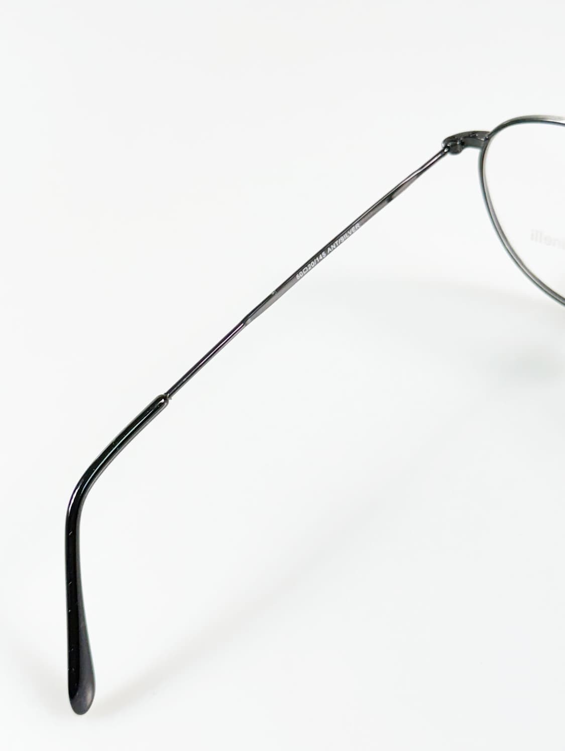 90s MARIO MARTINELLI 실버톤 슬림 라운드 빈티지 안경 상품이미지7