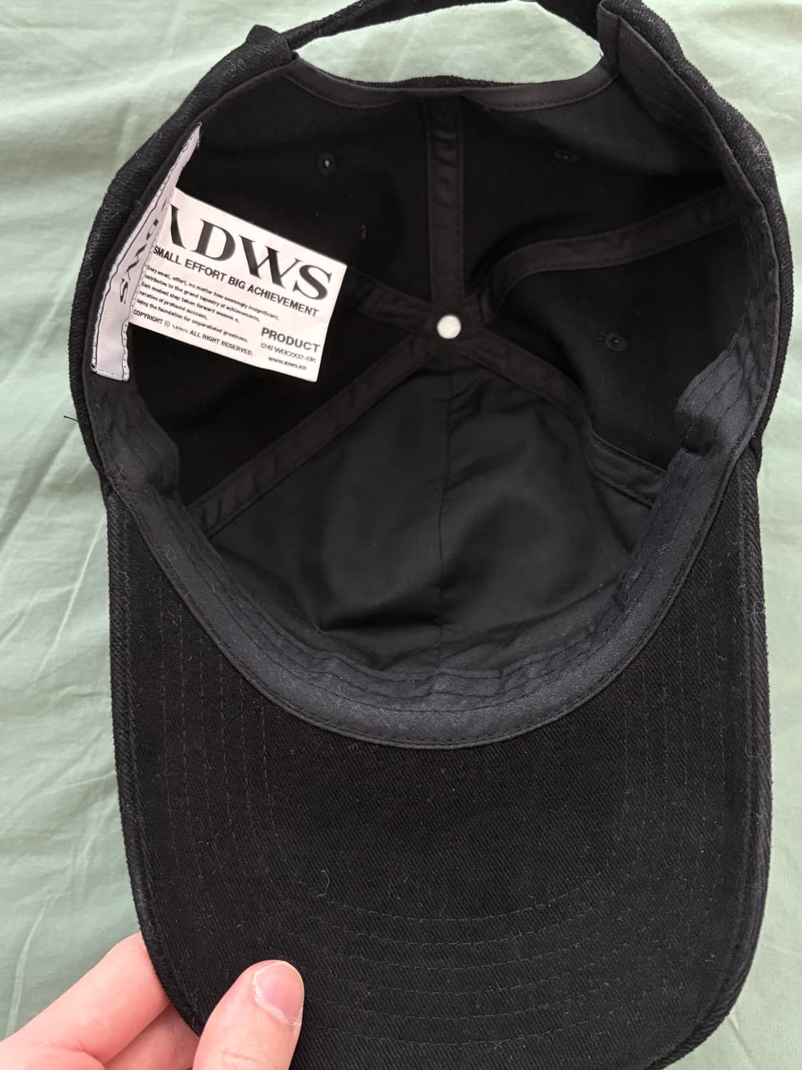 아이돈워너셀 idws 모자 상품이미지2