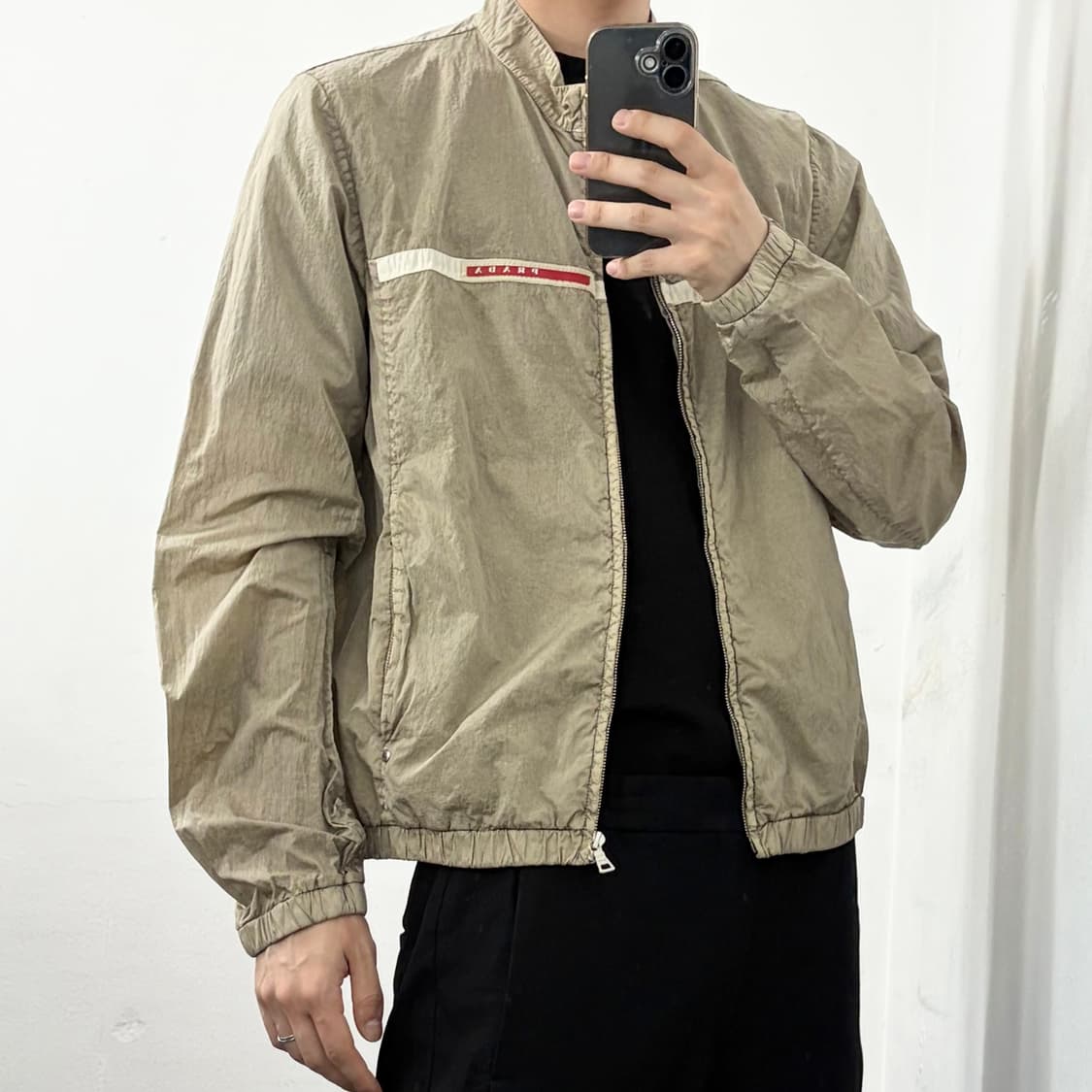 프라다 07SS 리네아 로사 나일론 자켓 상품이미지2