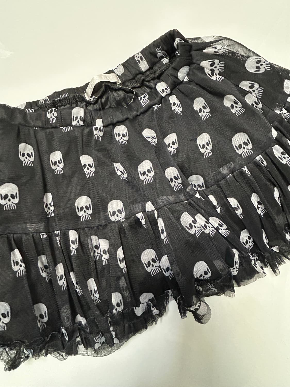 Acdc rag 스컬 해골 스커트 펑크 갸루 상품이미지2