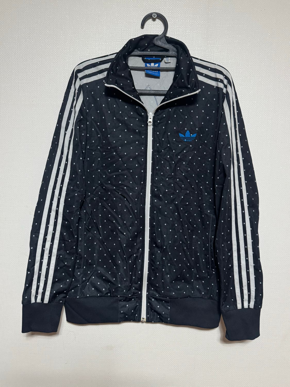 아디다스 땡땡이 도트 파이어버드 블랙 져지 나우아임영 상품이미지2