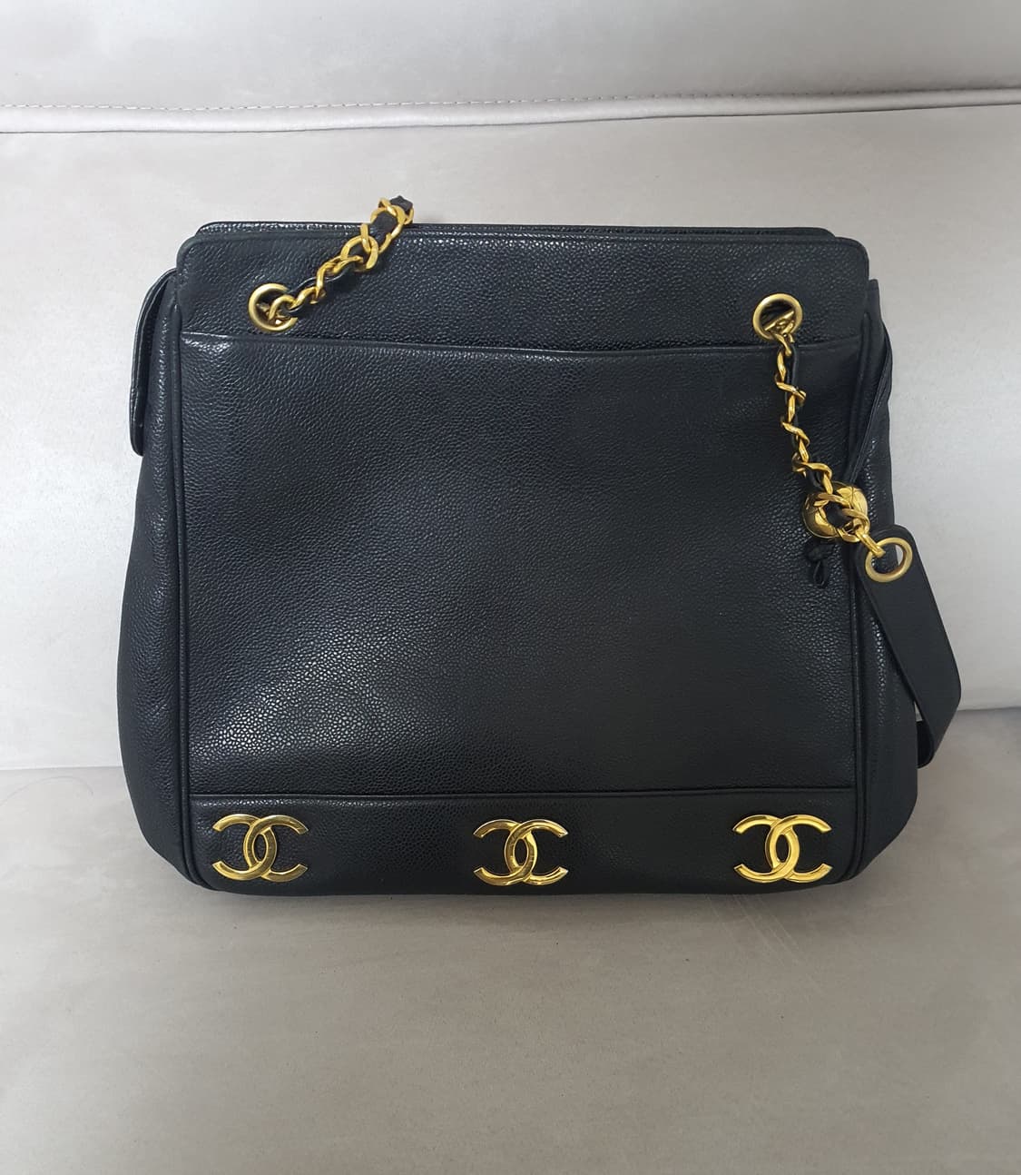 샤넬 트리플 CC 캐비어 숄더백 상품이미지1