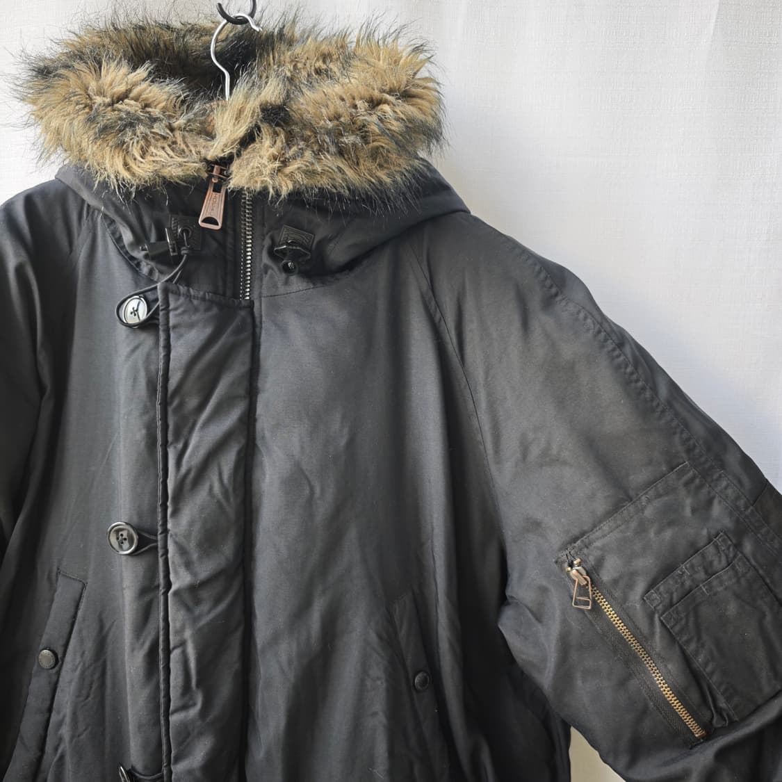 랄프로렌 폴로 진스 몬스터 다운 파카 N3B 블랙 L 상품이미지2