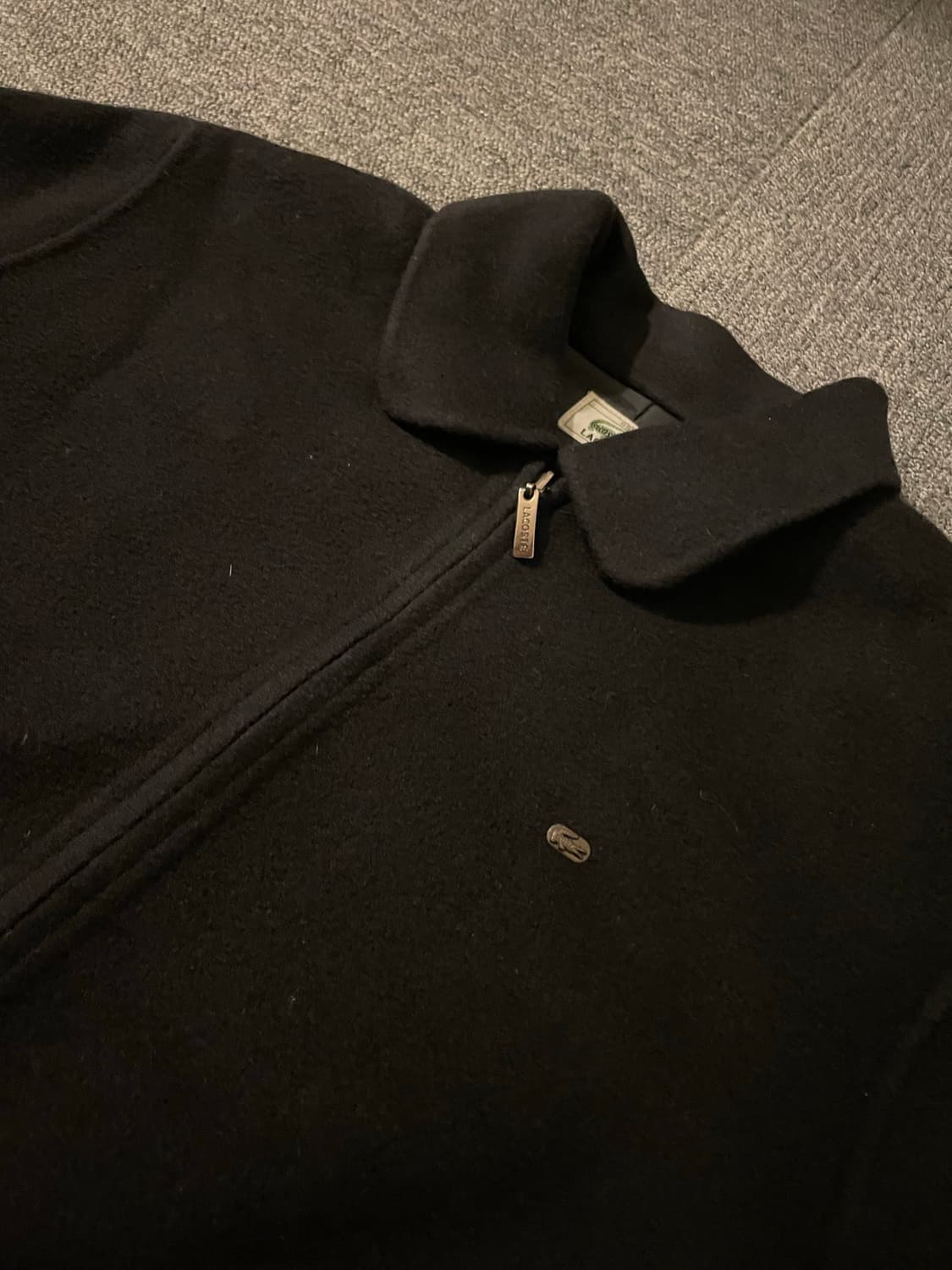 라코스테 울 자켓 블랙  상품이미지2