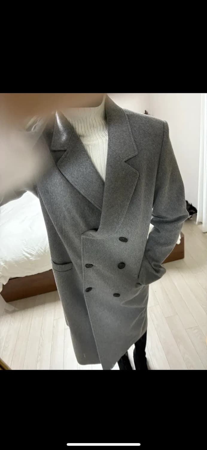 샵엠 roman 캐시미어 코트 그레이 S 상품이미지4