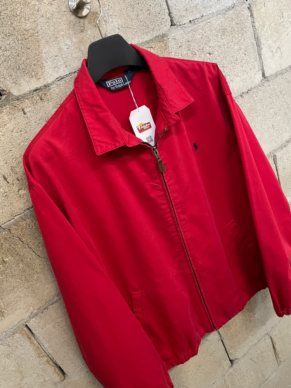 90s 폴로 랄프로렌 코튼 블루종 자켓 상품이미지3