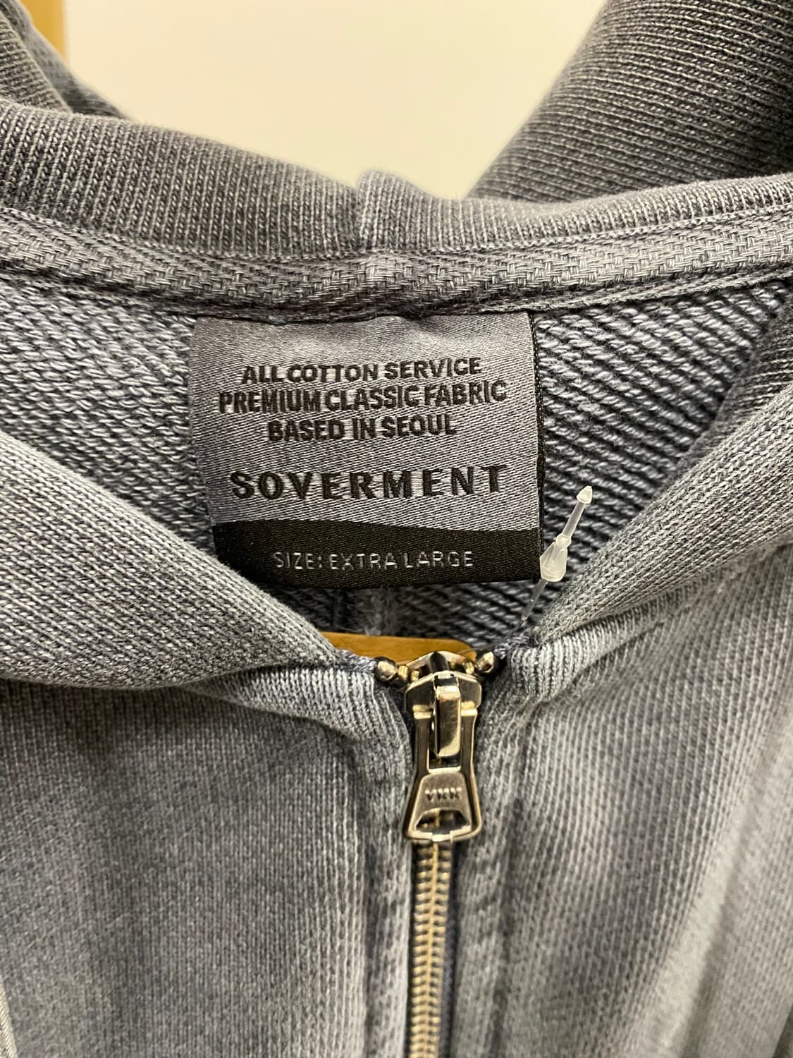 소버먼트 후드 집업 상품이미지4