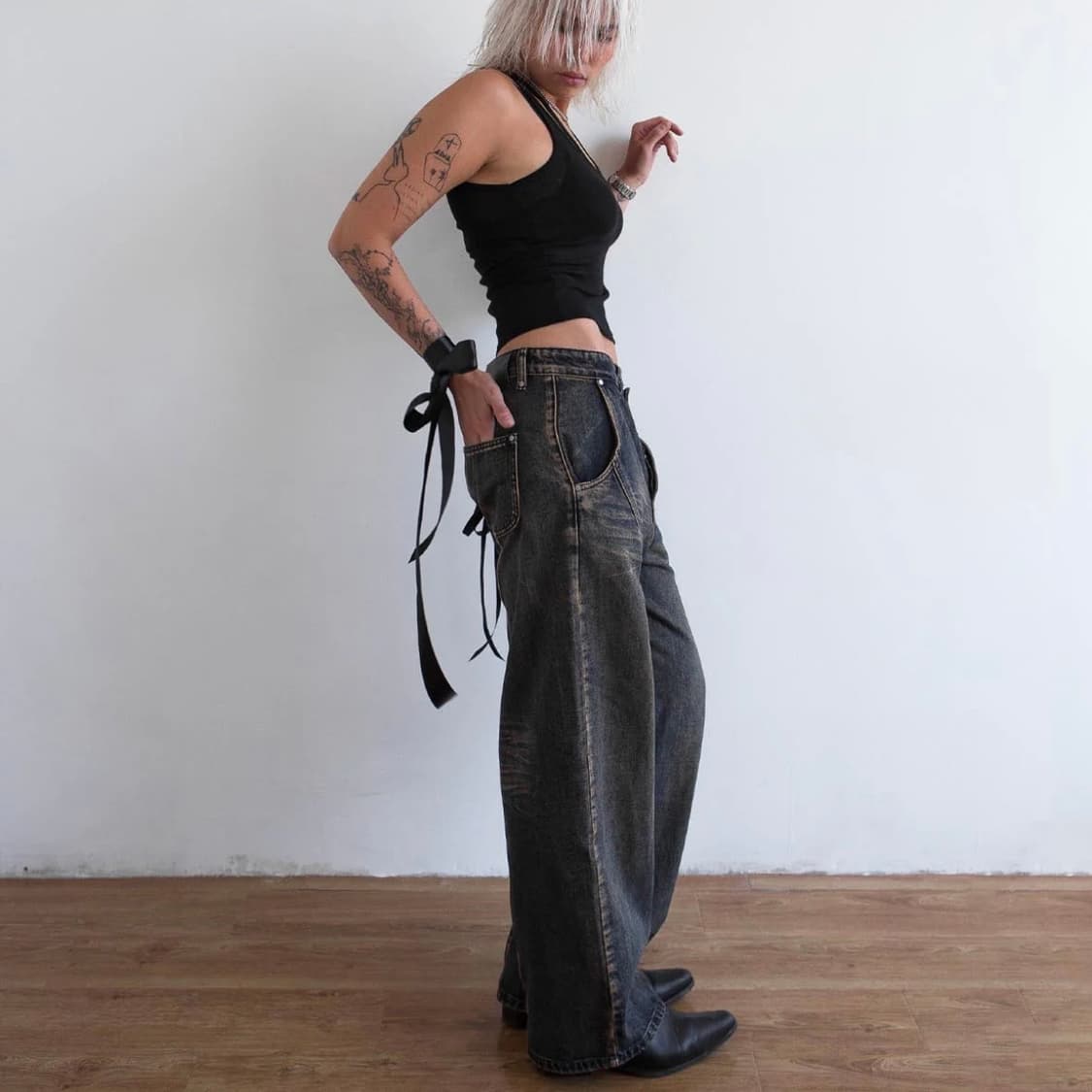 protemoa 데님 팬츠 상품이미지3