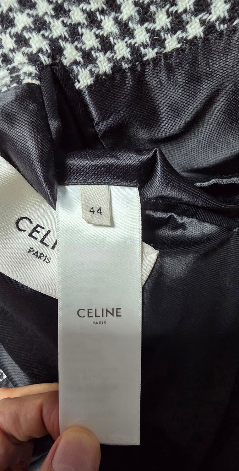 [기무라타쿠야착용] 셀린느 19fw 오버핏 하운드투스 코트 44사이즈! 상품이미지6