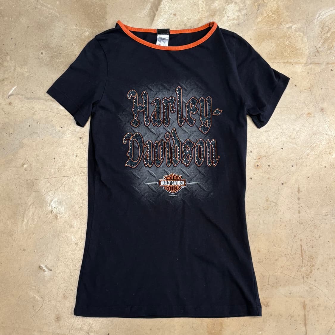 XS 할리데이비슨 여성용 반팔티  상품이미지2