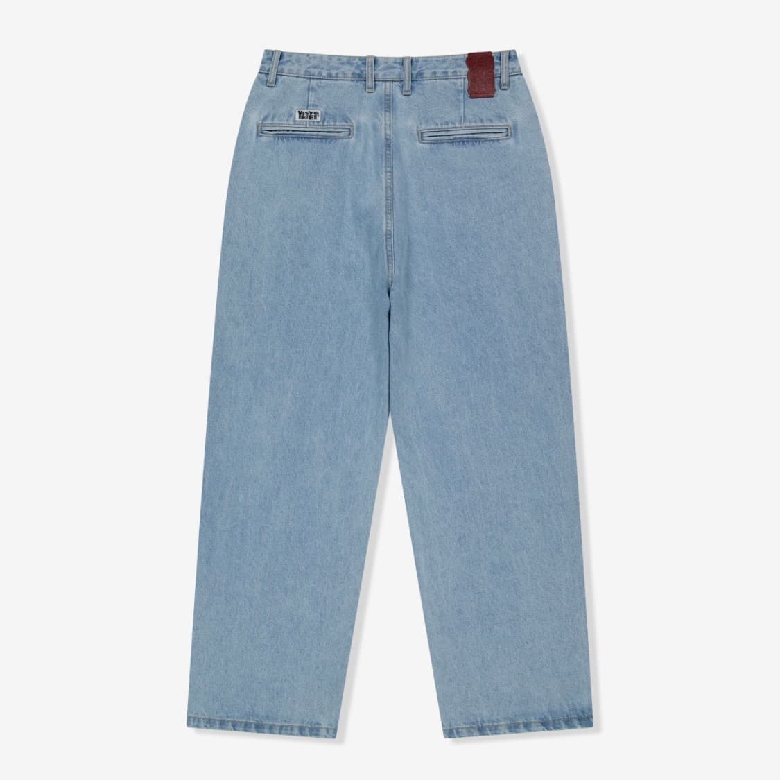 예스아이씨Two Tucked Denim Pants Light Indigo 상품이미지3