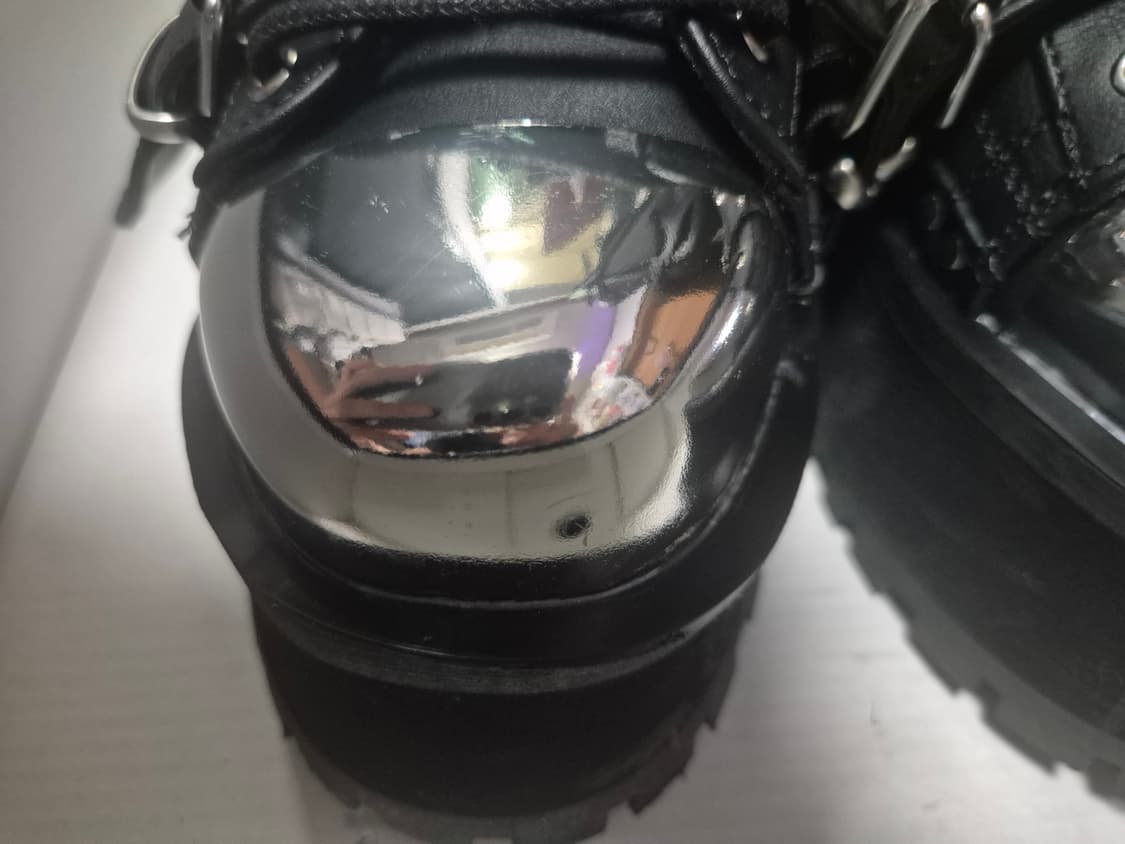 [데모니아] 그레이브디거03 커핀 스파이크 실버토 플랫폼 스니커즈 상품이미지8