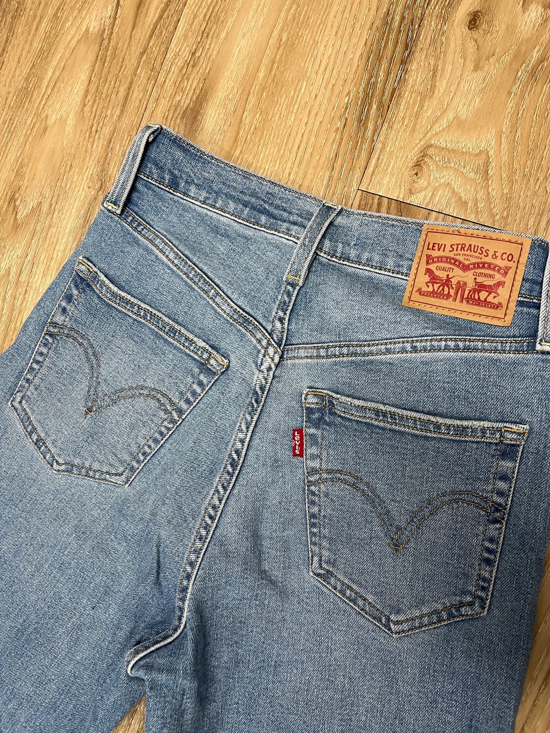 리바이스 립케이지 스트레이트 청바지 26 상품이미지5