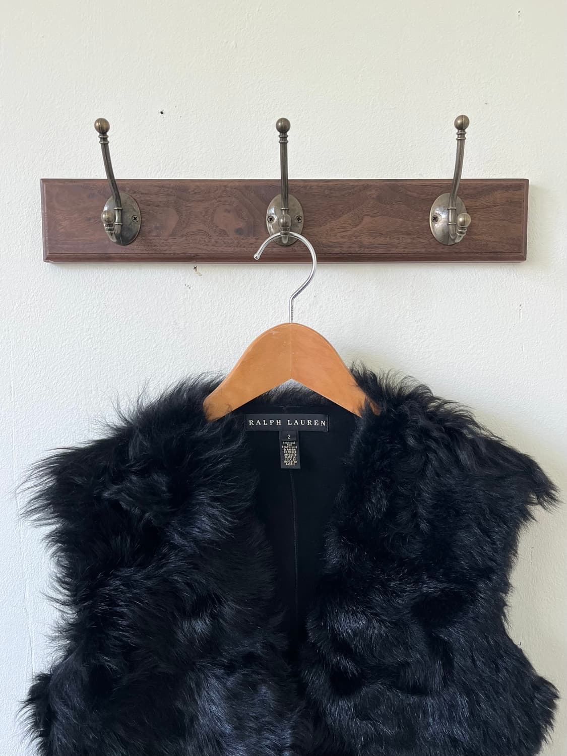 Polo 랄프로렌 블랙라벨 양털 베스트 상품이미지2