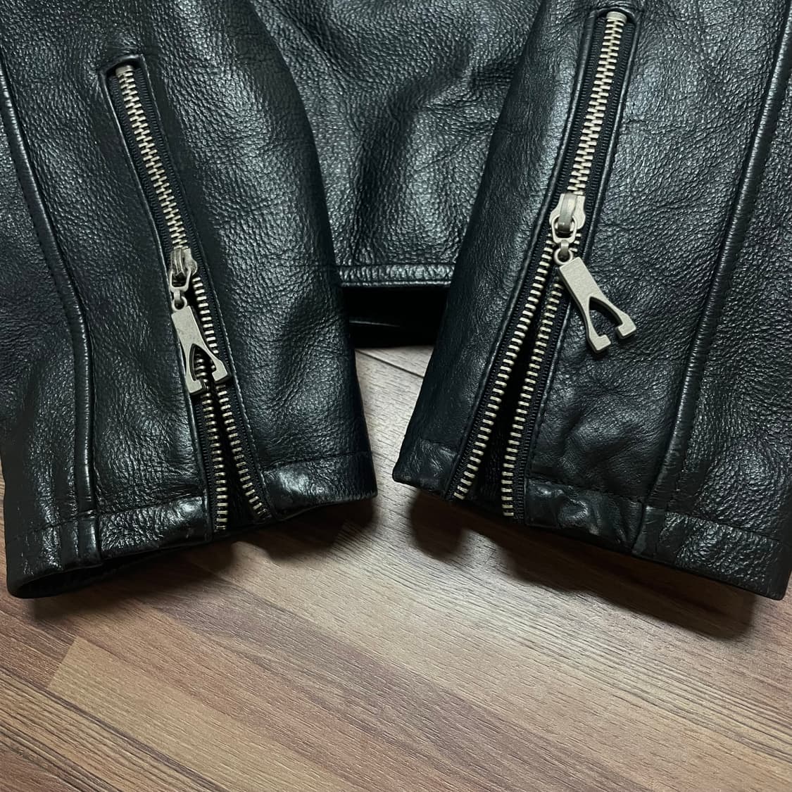 휴고보스 boss 오버핏 더블 라이더 가죽 레더 바이커 자켓 xxl 상품이미지9