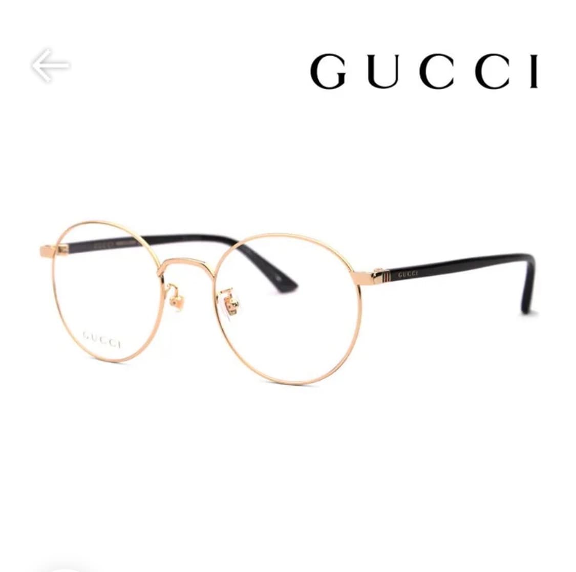 구찌남녀 럭셔리골드안경테(정품 새상품풀구성) 상품이미지1