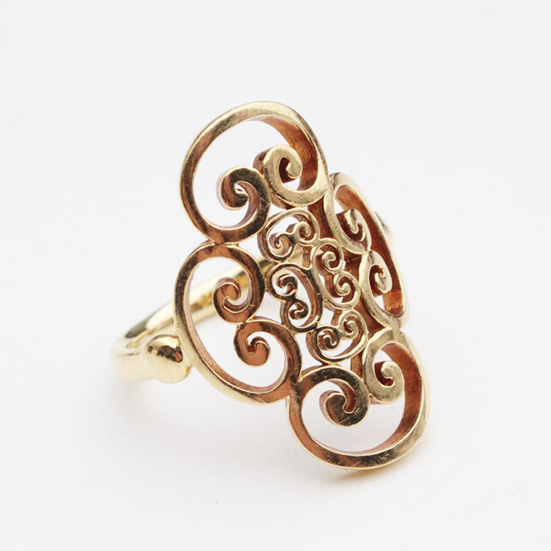 티파니 베네치아 골도니 반지 750골드 국내 11호 상품이미지4