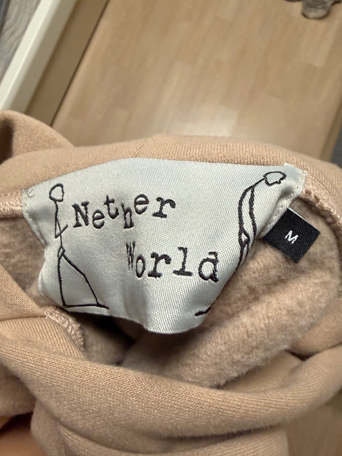 Netherworld 브라운 후드티 상품이미지3