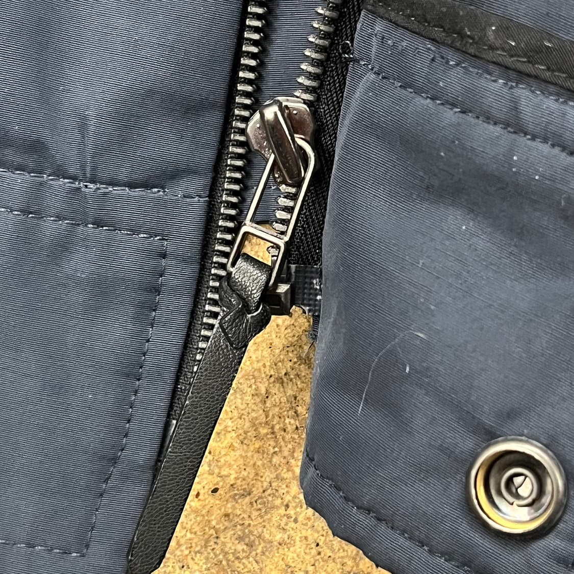 [정품/100] 타임 옴므 네이비 블루종 스타일 자켓 b17 상품이미지7