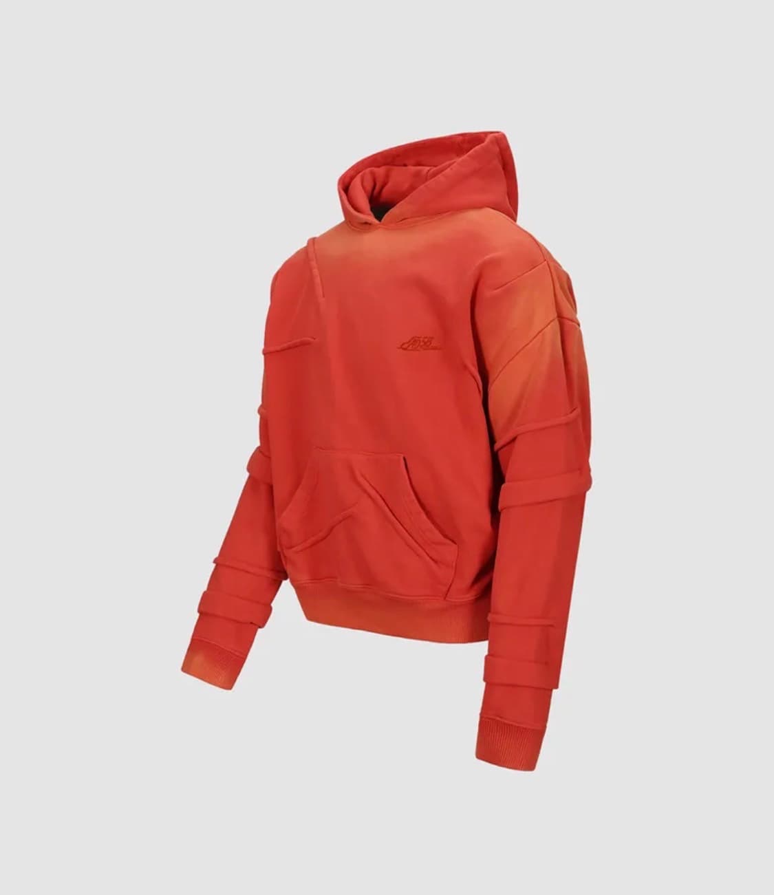 [앤더슨벨] 마드로 그라디언트 후디 (TANGERINE) 상품이미지1