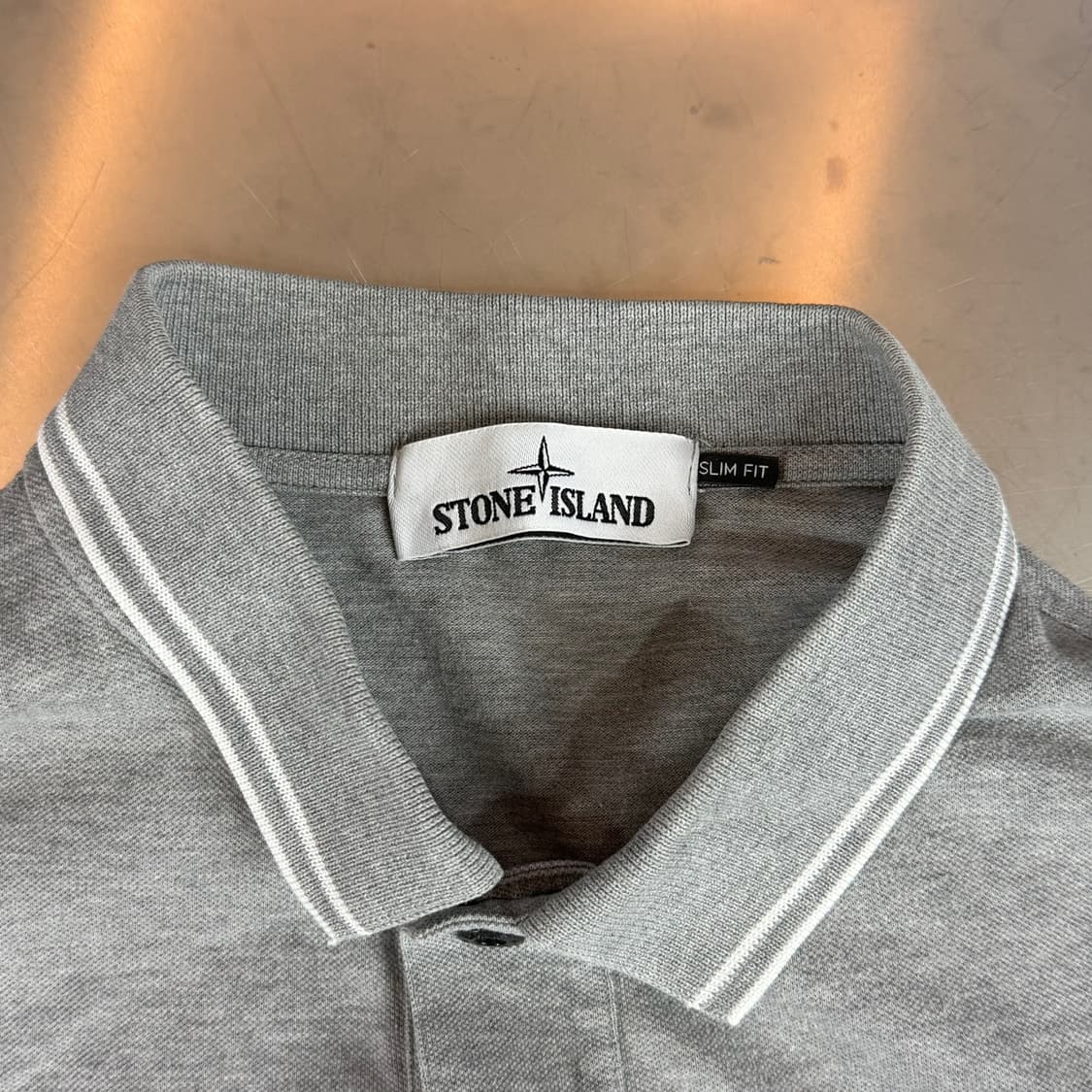 [리오브] 스톤아일랜드 로고 패치 카라티셔츠 상품이미지4