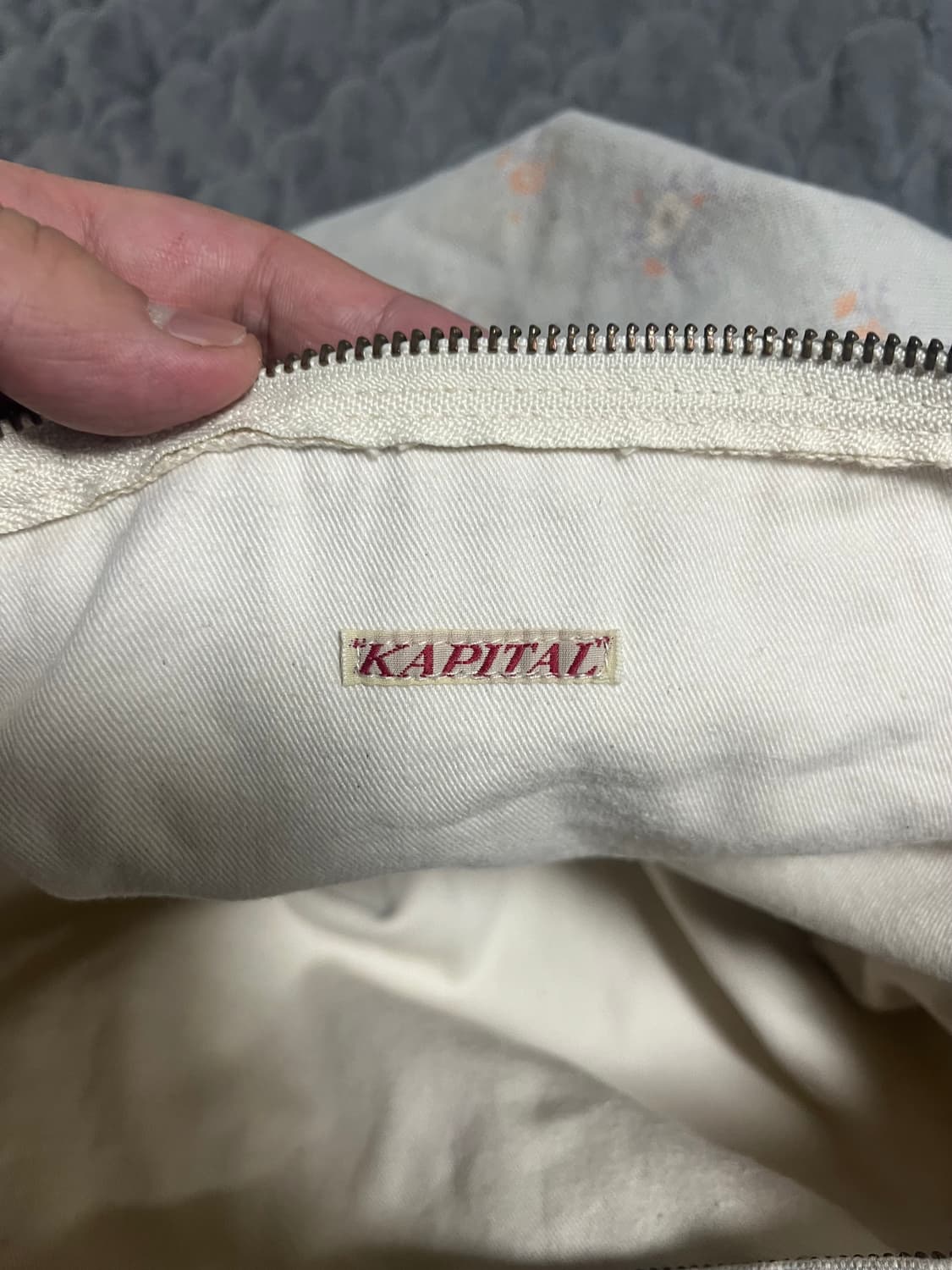 KAPITAL 캐피탈 스너프킨백 숄더백 플라워패턴 상품이미지7