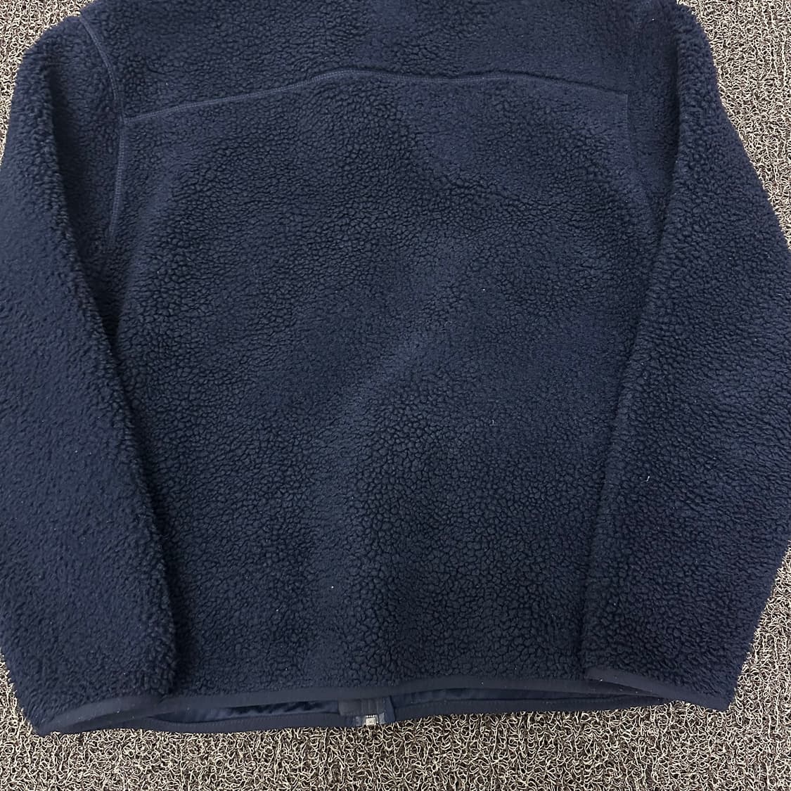 무신사스탠다드 뽀글이 털 후리스 집업 자켓 네이비 L 상품이미지6