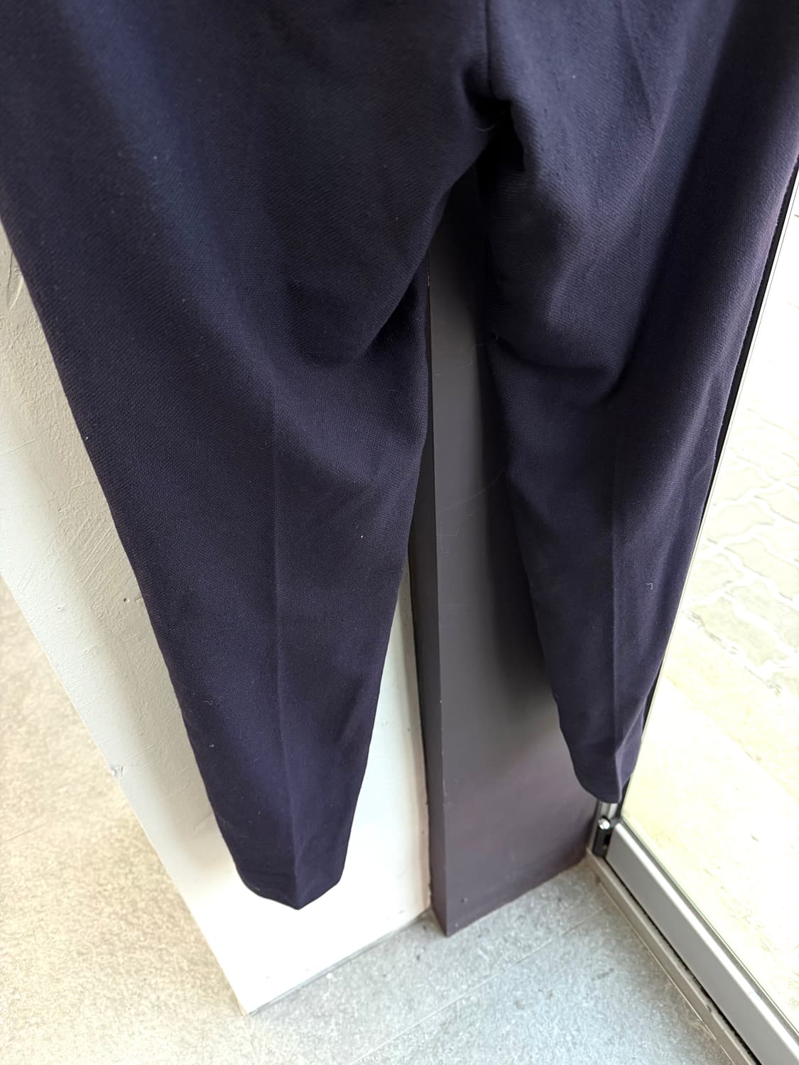 48/ 아워레가시 소프트 네이비 Canvas 울팬츠 상품이미지8