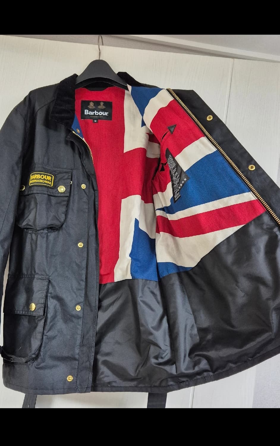 바버 인터내셔널 유니온잭 M(100-105) 상품이미지3