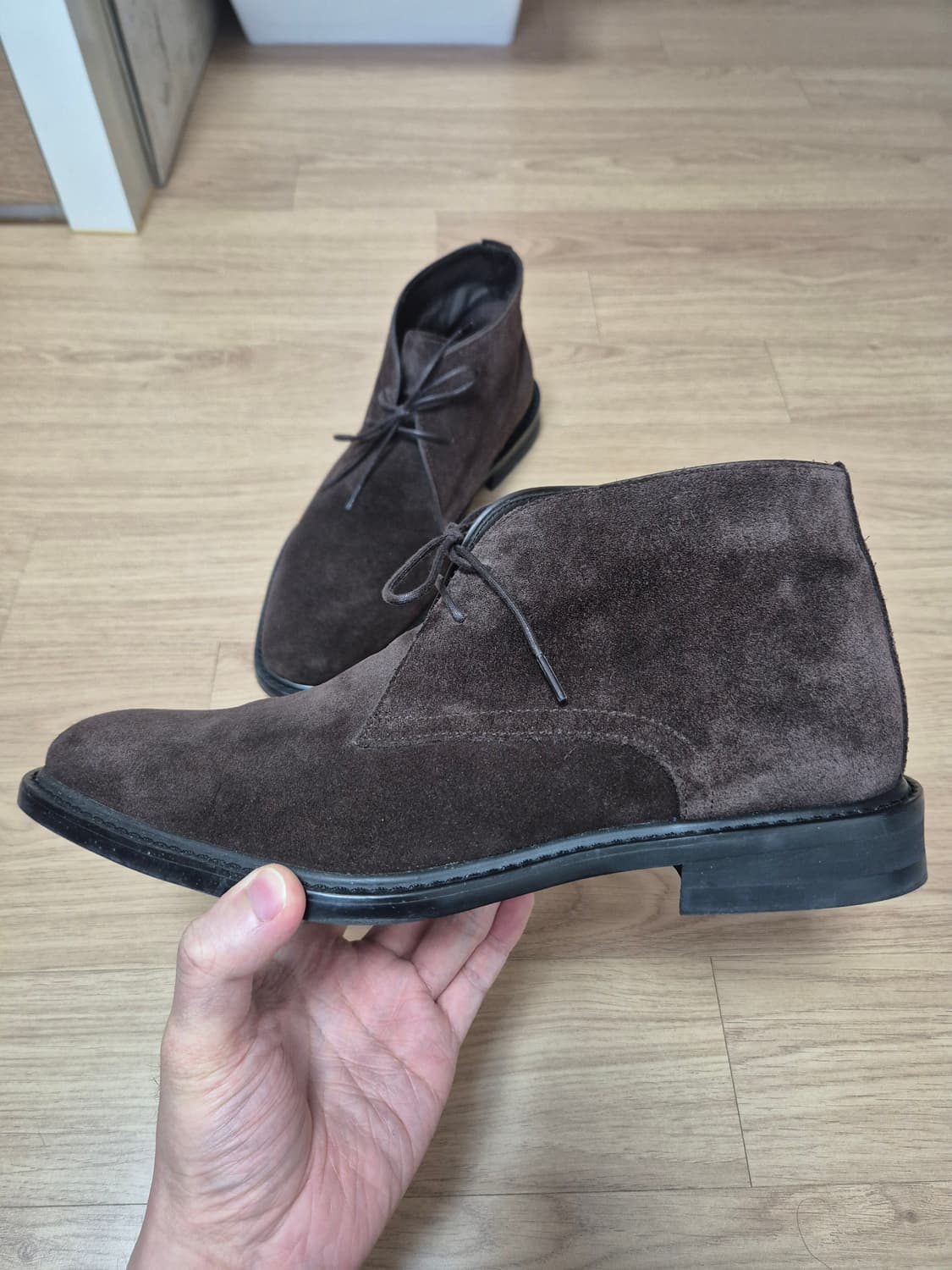 (270)조셉트 우디 브라운 스웨이드 처카 부츠 상품이미지3