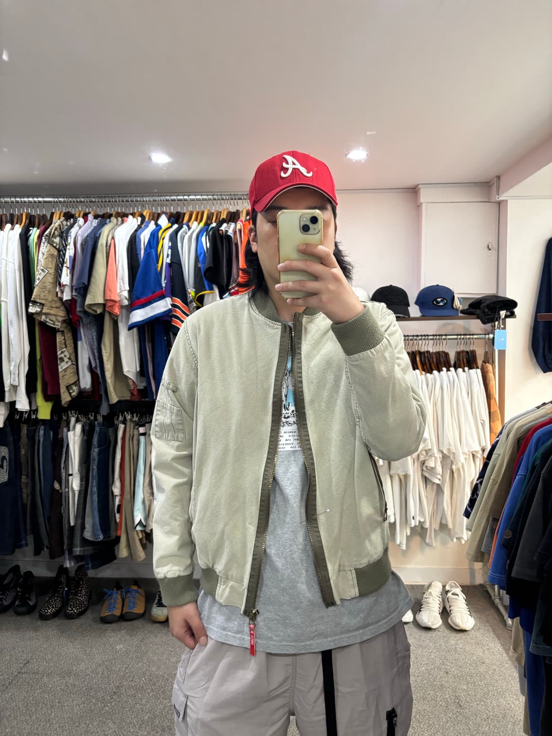 아메코 캔버스 항공자켓 상품이미지7