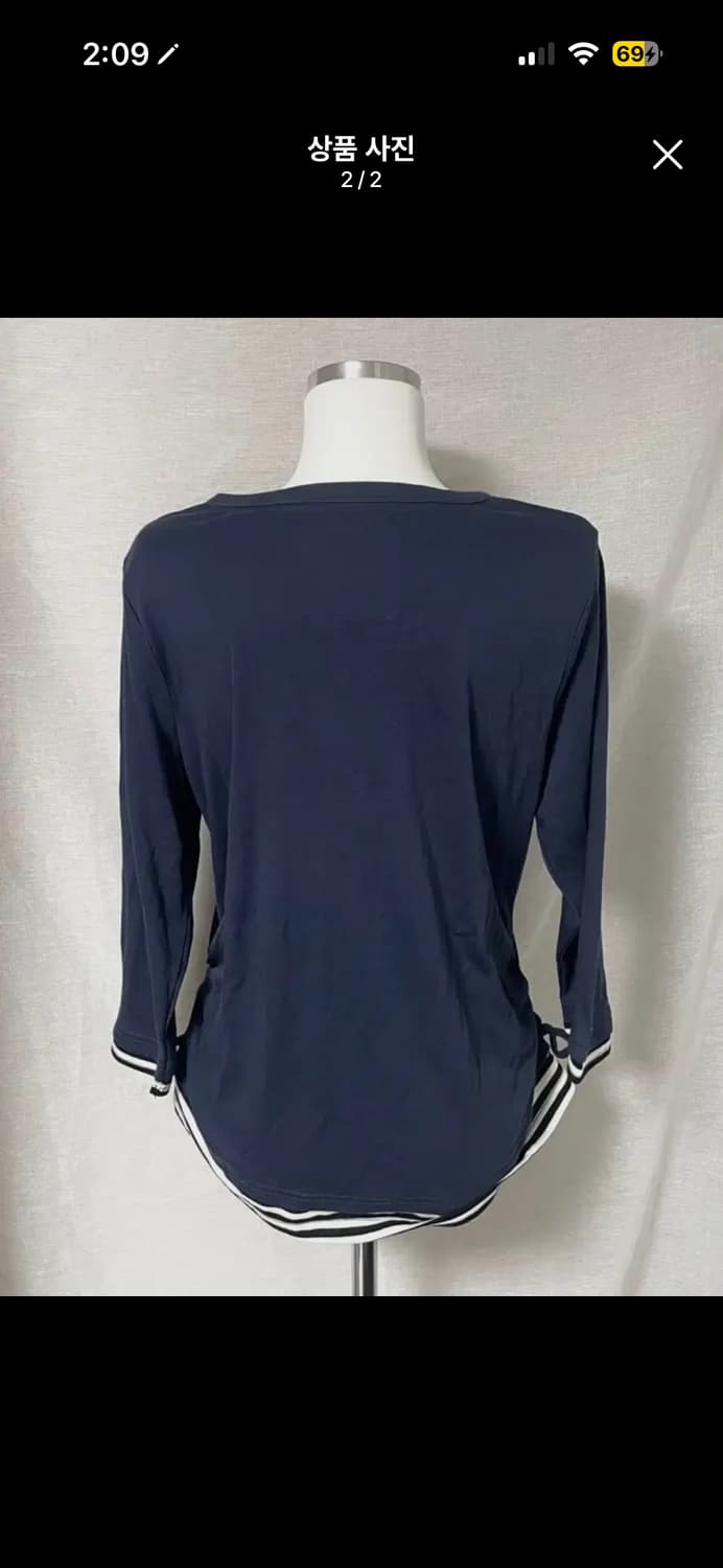 빈티지 락 티셔츠 레이어드탑슬리브 롱슬리브 y2k 펑크 핀터갸루 단가라 상품이미지2