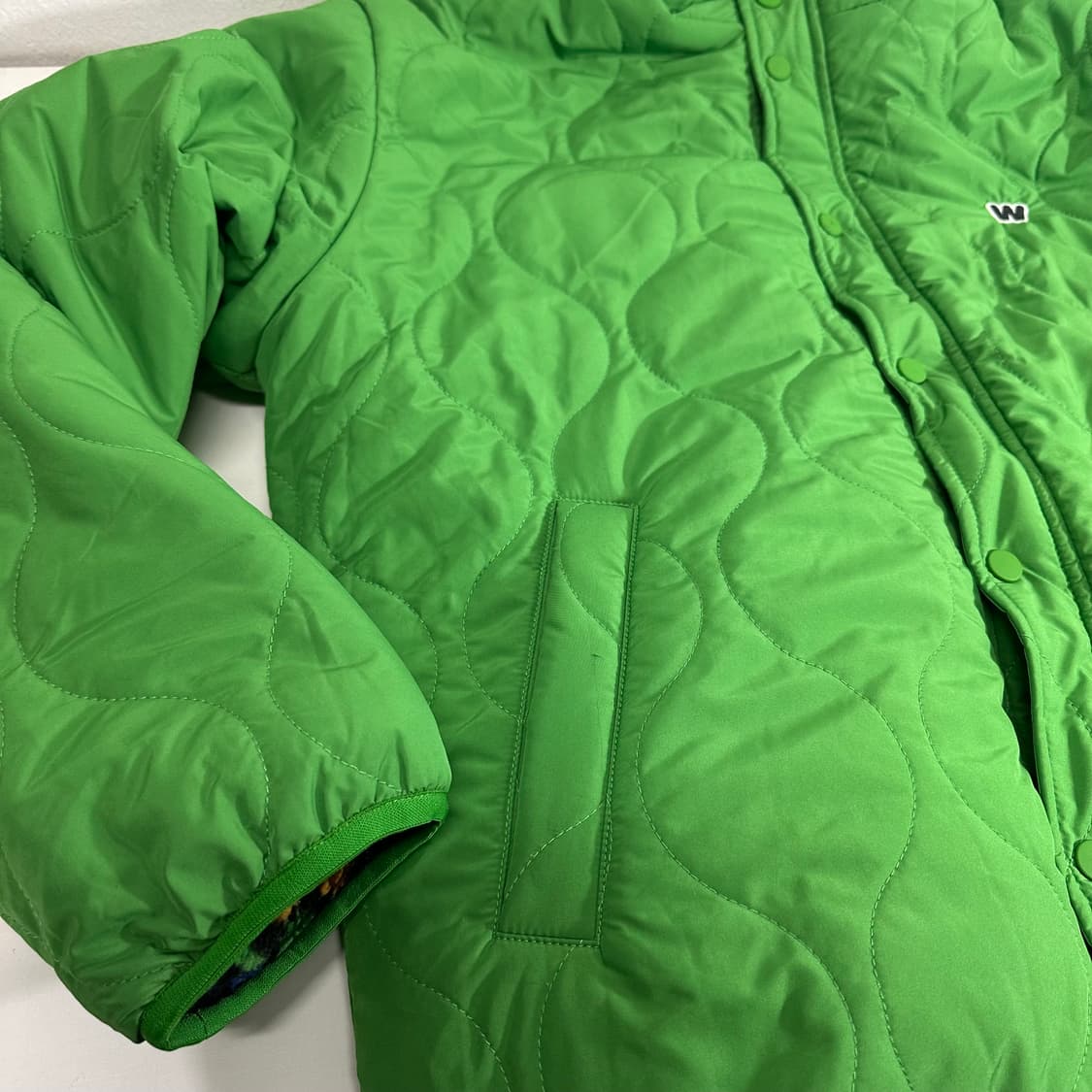 L-XL 위켄더스 그라피티 리버시블 플리스 양면점퍼 상품이미지7