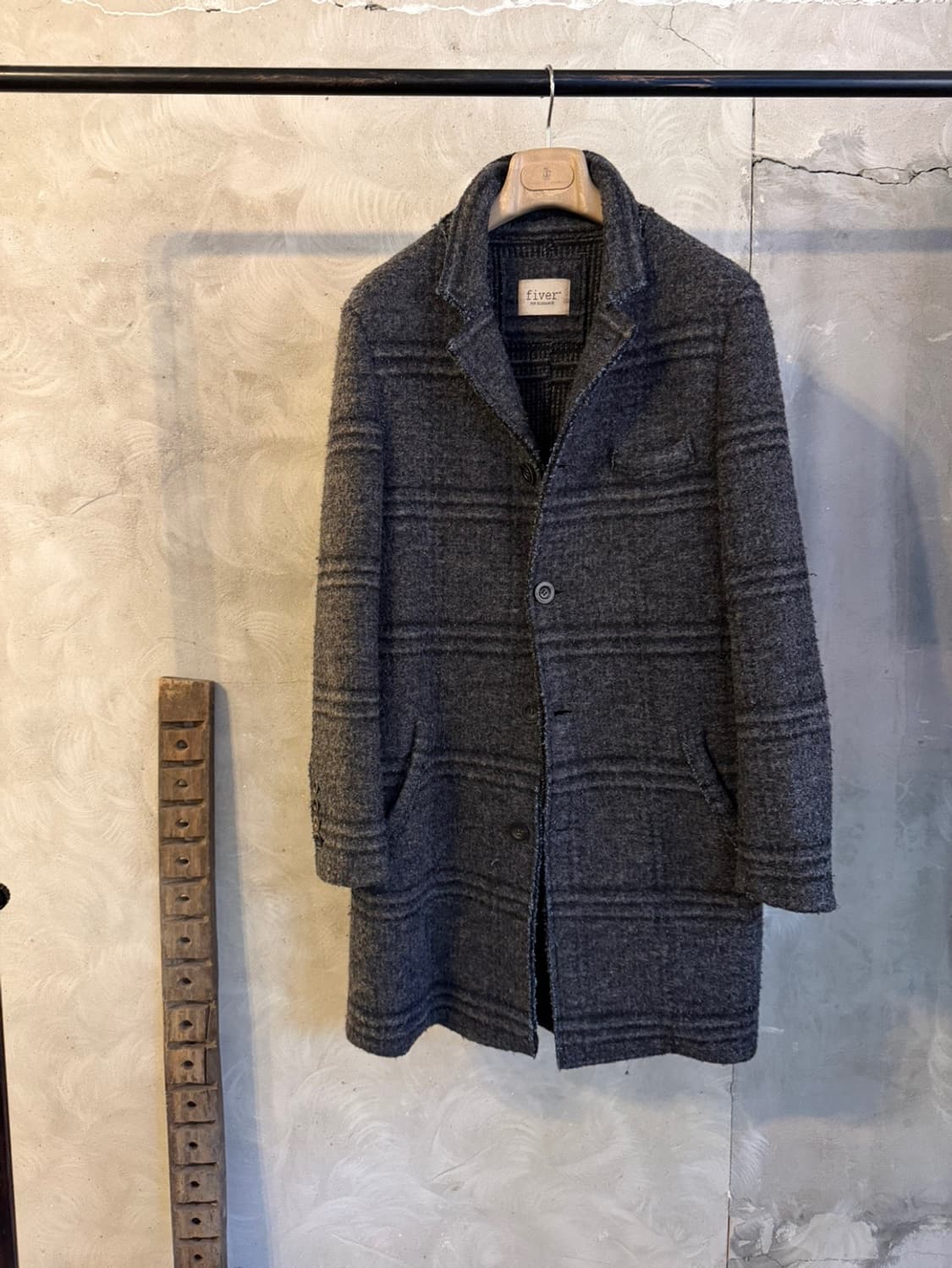 Fiver 피버 펠트울 코트 100 상품이미지3