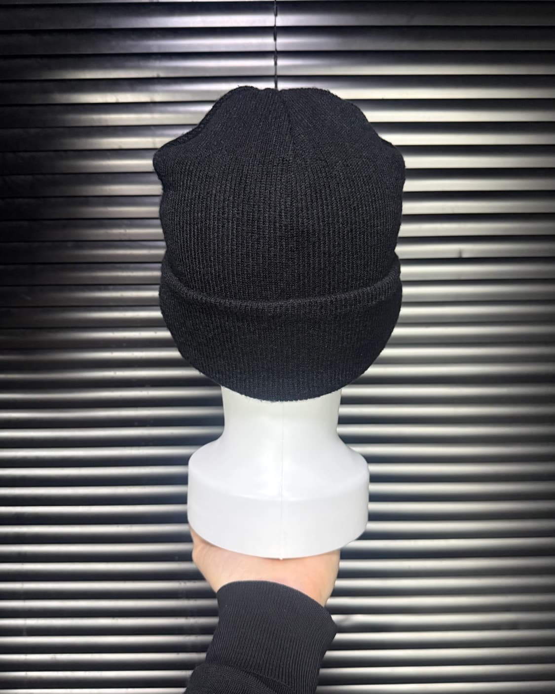 나이키 양면 비니 모자 스우시 레드 블랙 리버시블 스트릿 펑크 스키 런닝 상품이미지3