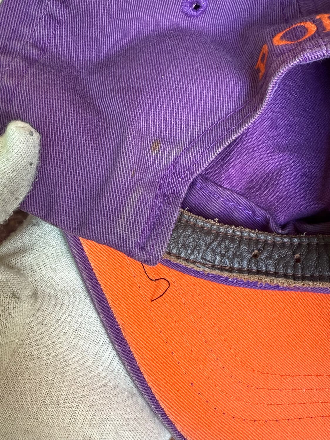 Polo Ralph Lauren 폴로 랄프로렌  볼캡 퍼플 상품이미지5