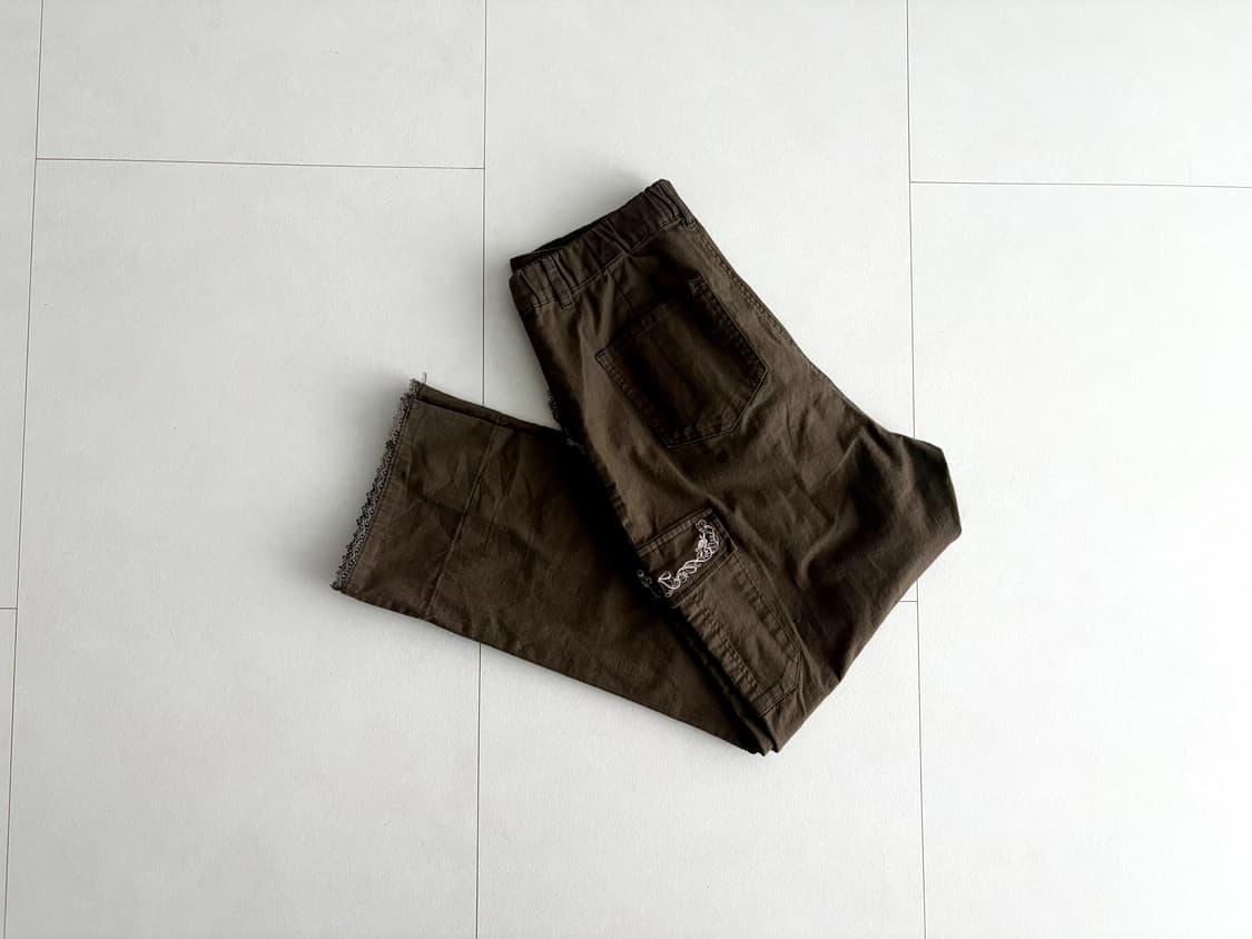 axes femme) lace cargo pants 상품이미지2