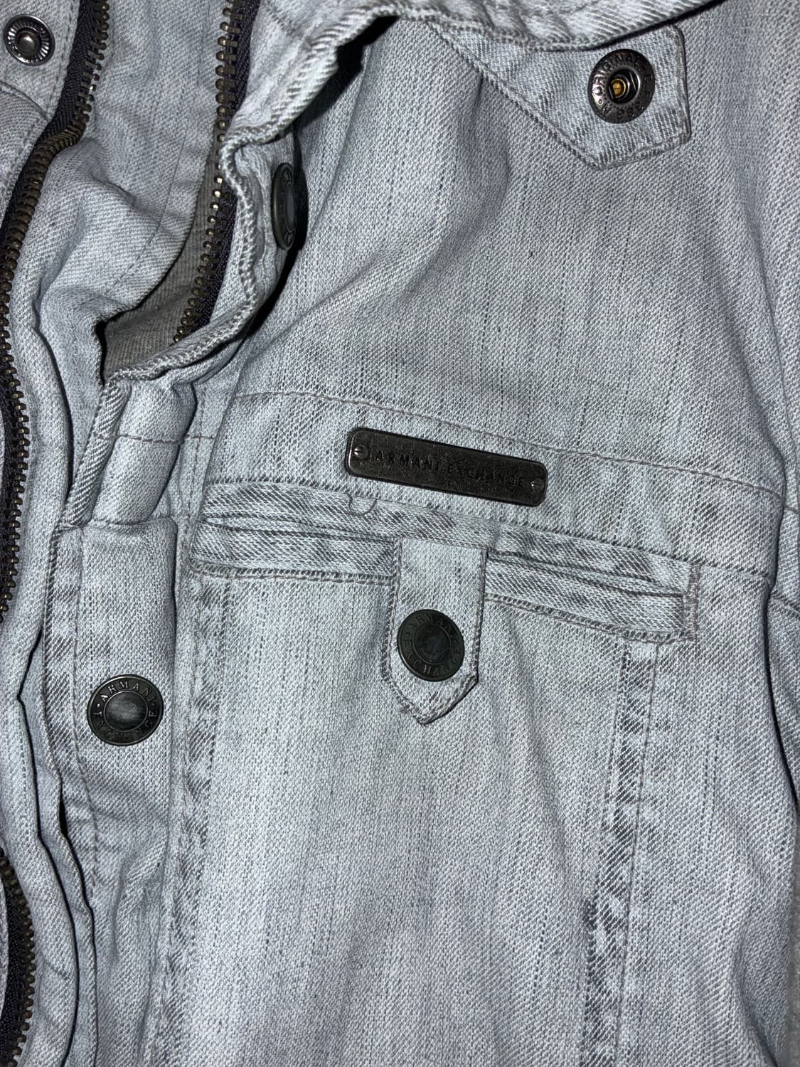 알마니익스체인지 스웻 밀리터리 자켓 M 상품이미지3