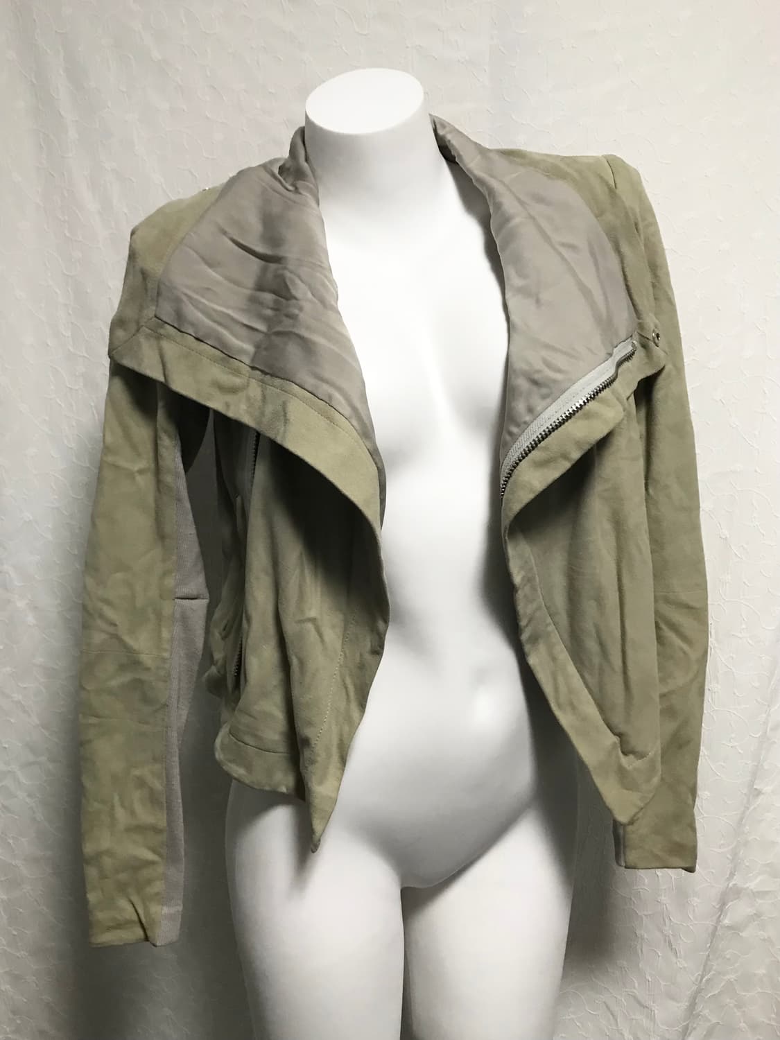 빈티지 아카이브 스웨이드 하이넥 자켓 상품이미지6