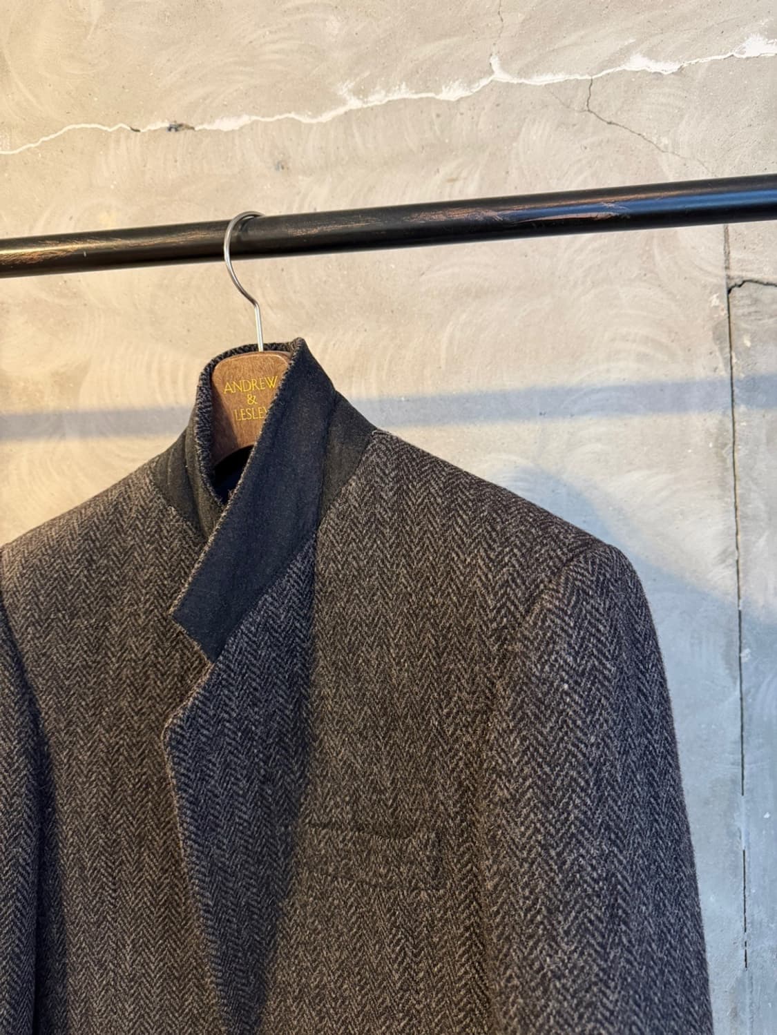 80s 무어즈 해리스 트위드 자켓 100 상품이미지5