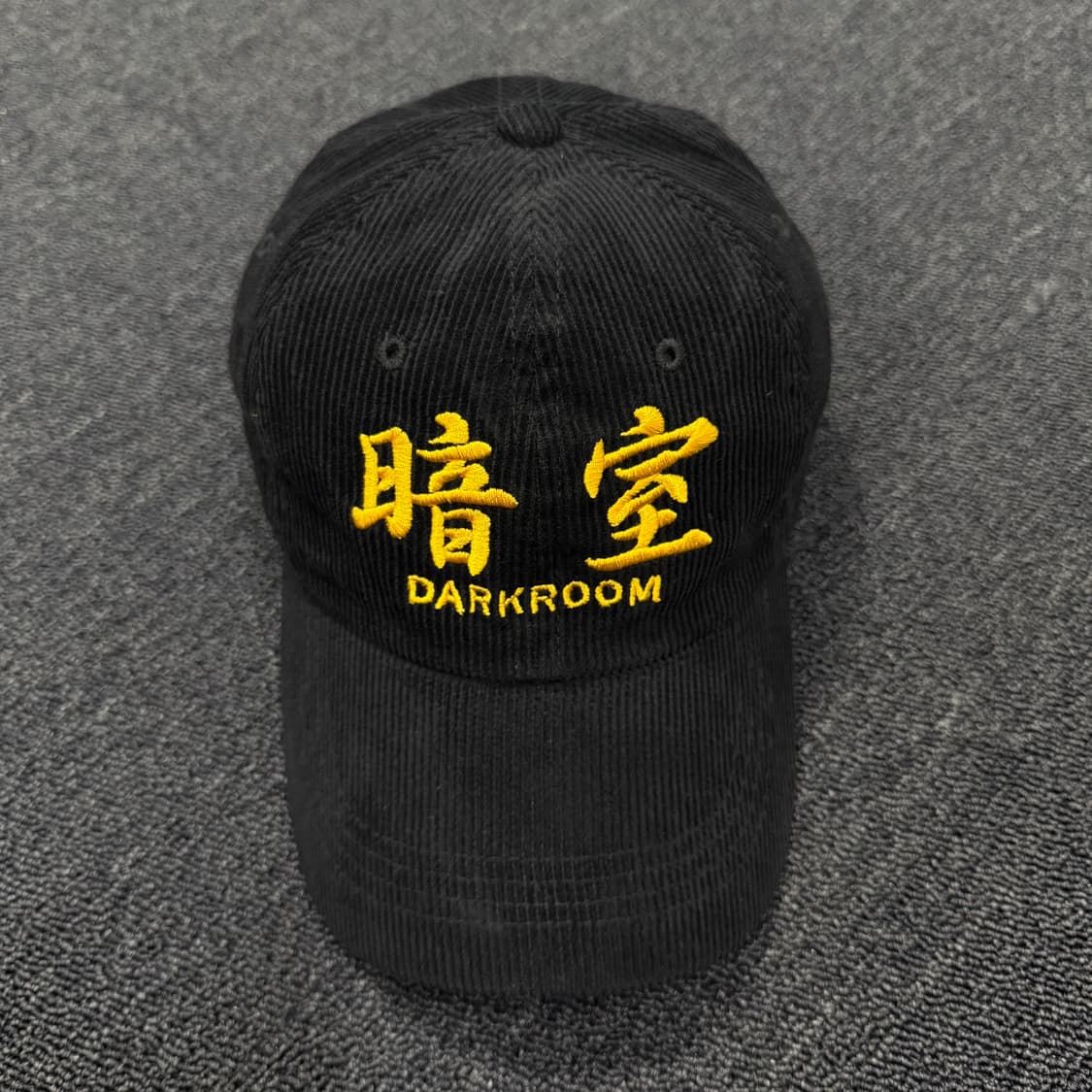 다크룸x시바스리갈 콜라보 코듀로이 볼캡 상품이미지1