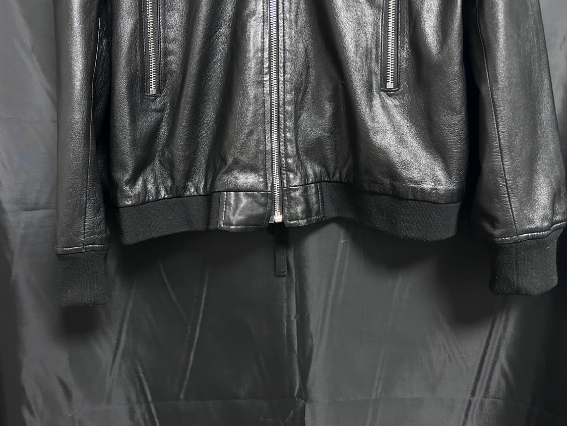 리버시블 레더 MA-1 상품이미지9