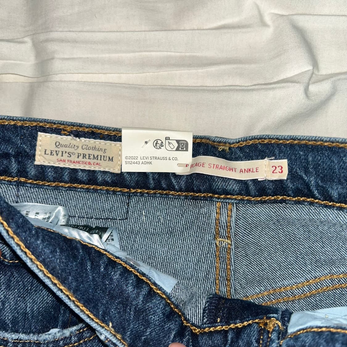 리바이스 립케이지 여성 청바지 23x29 새상품 상품이미지5